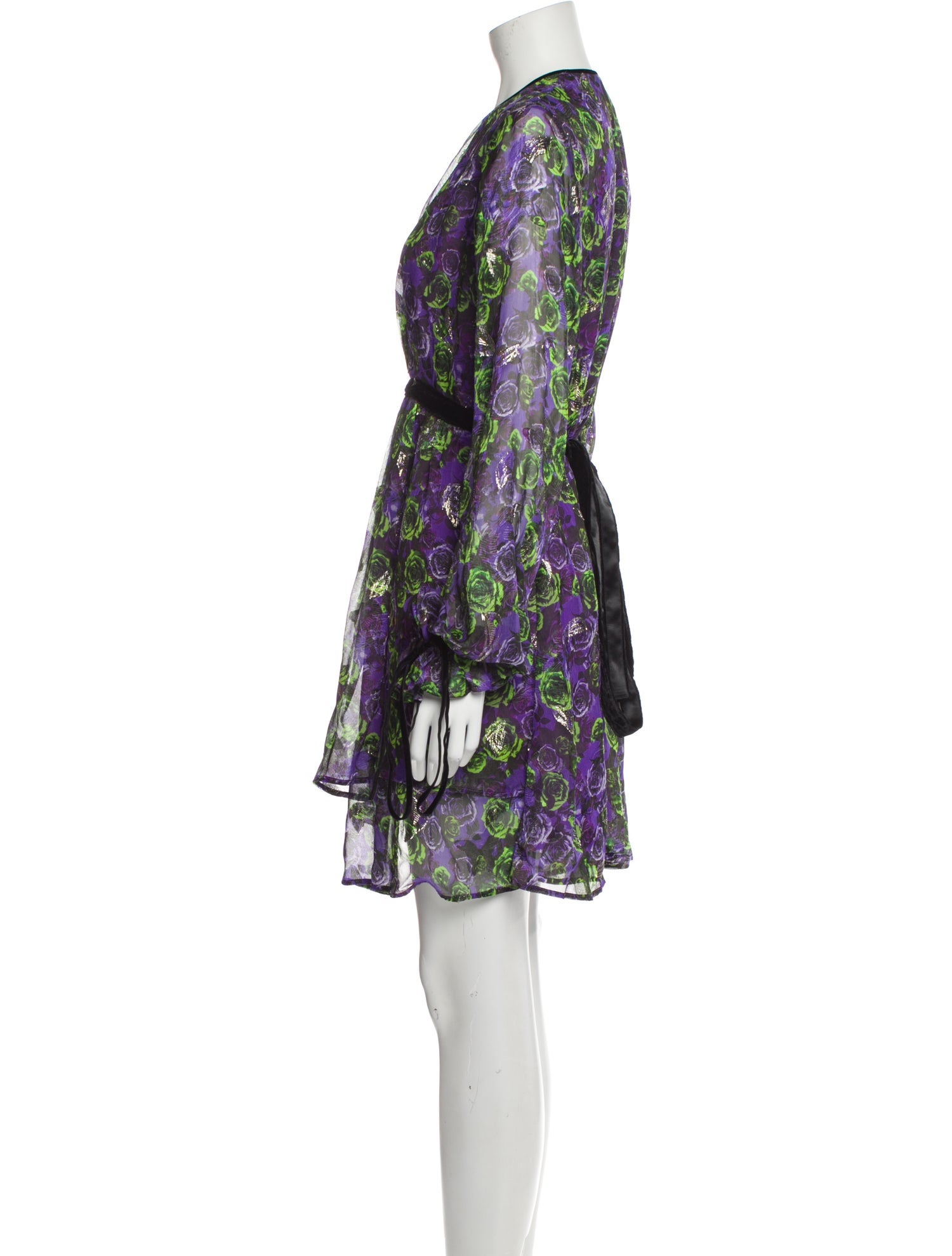 Pinko Floral Print Mini Dress