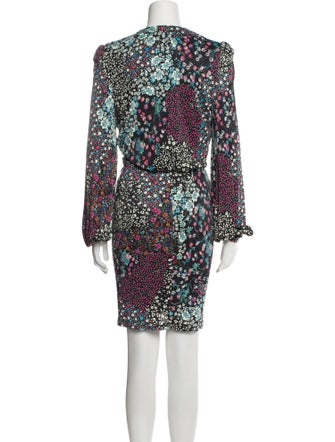 Pinko Floral Print Mini Dress