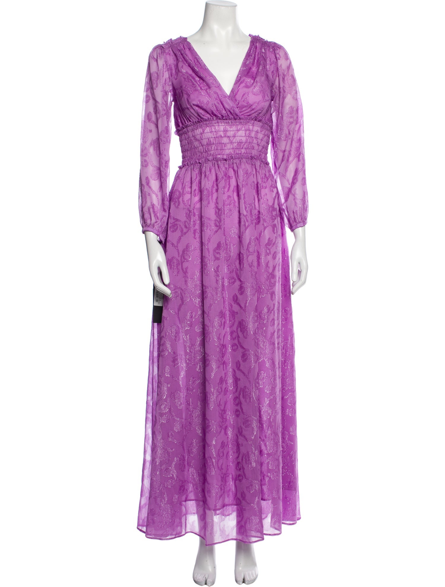 Pinko Floral Print Long Dress