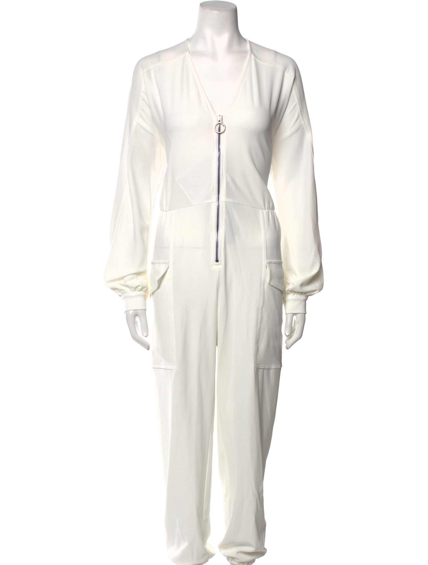 Pinko Plunge Neckline Jumpsuit