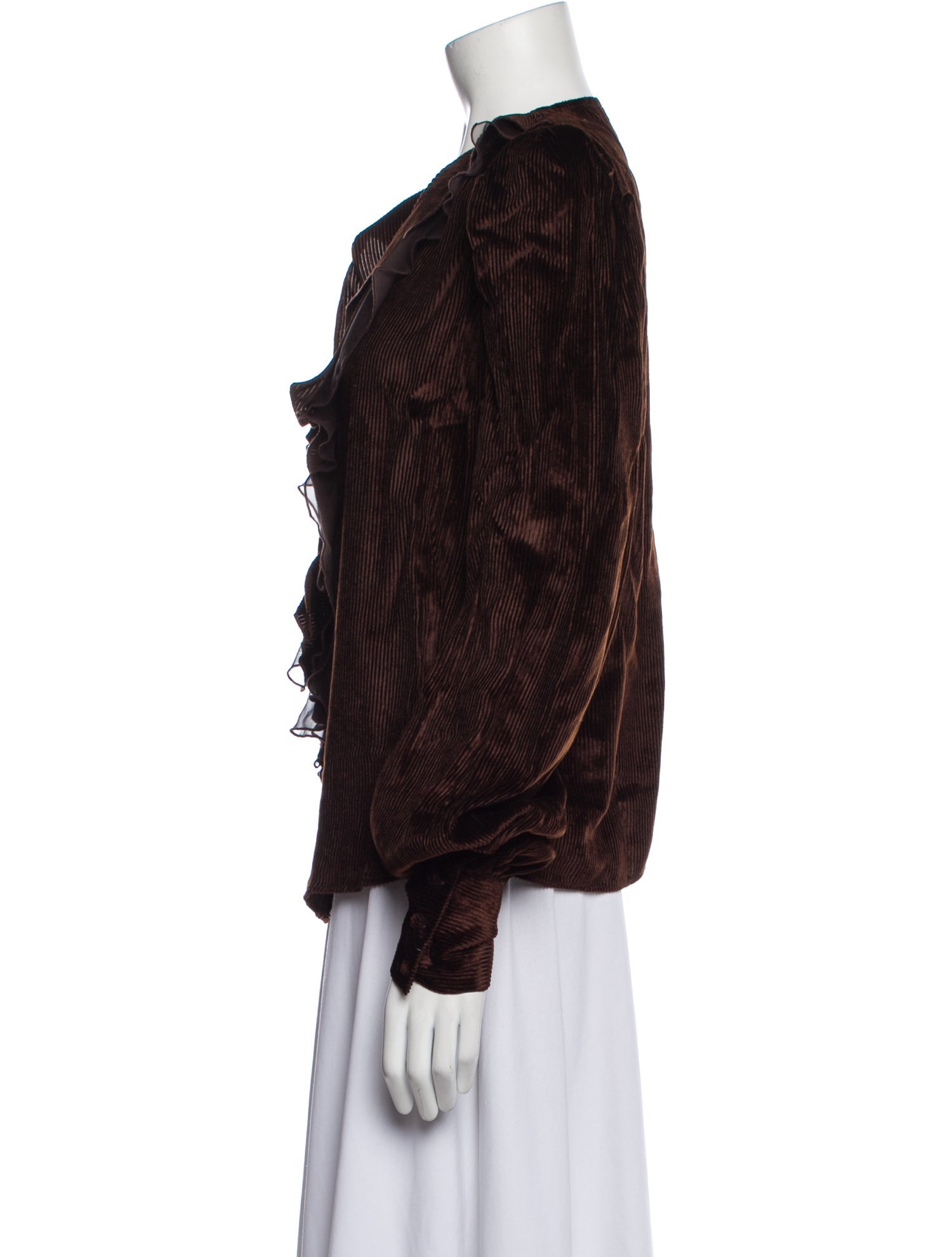 Pinko V-Neck Long Sleeve Blouse w/ Tags