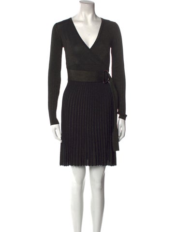 Pinko Dresses V-Neck Mini Dress S