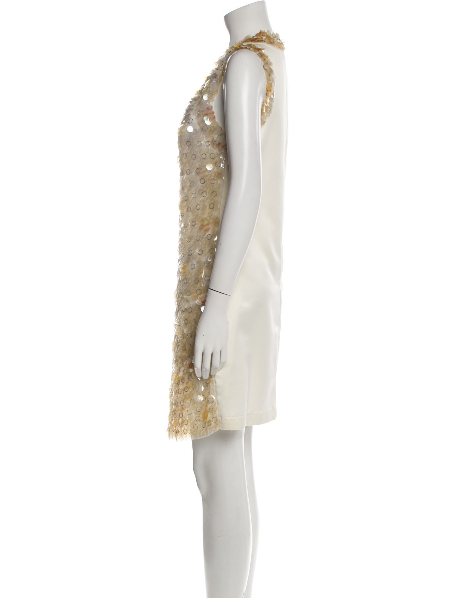 Pinko Scoop Neck Mini Dress