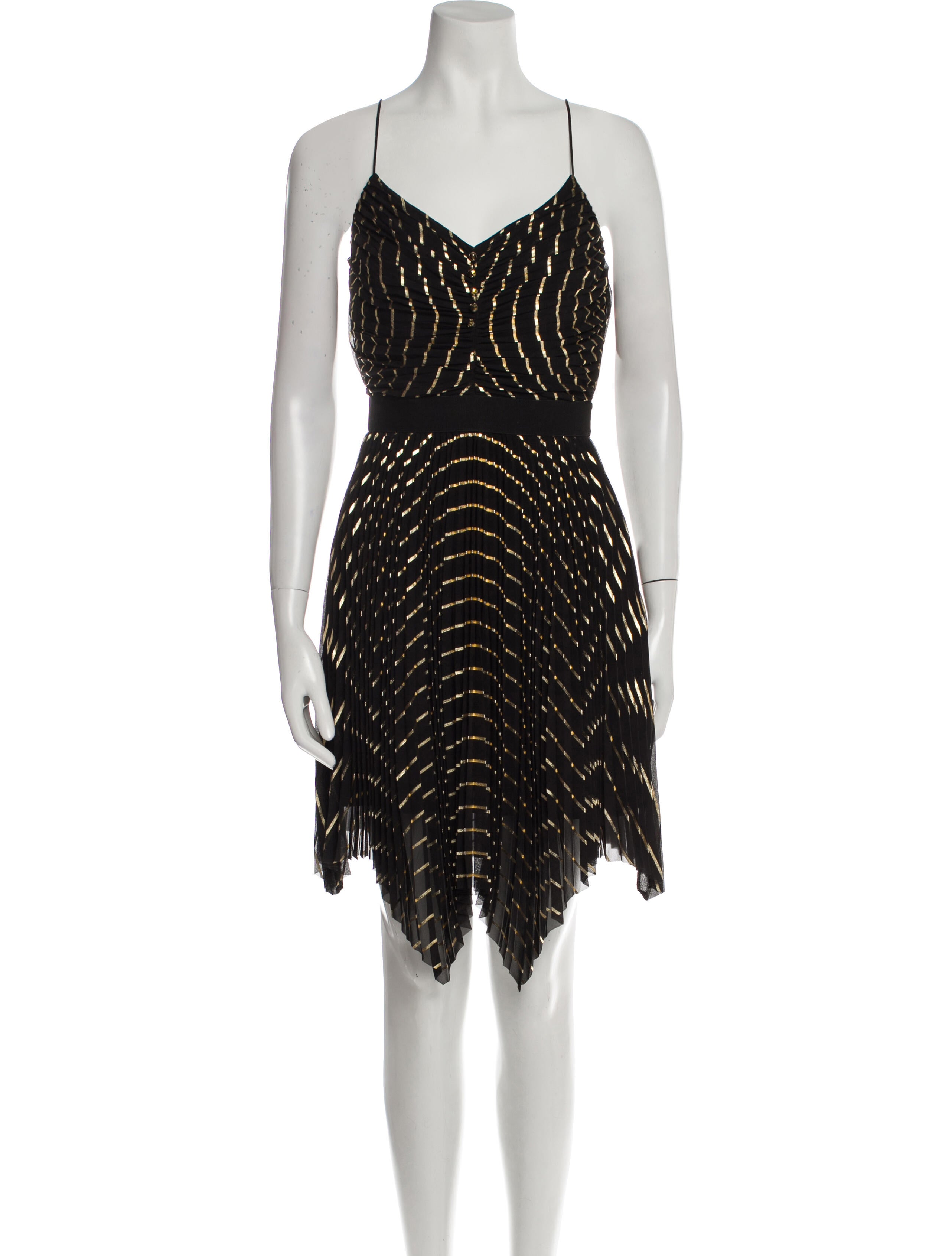 Pinko Striped Knee-Length Dress