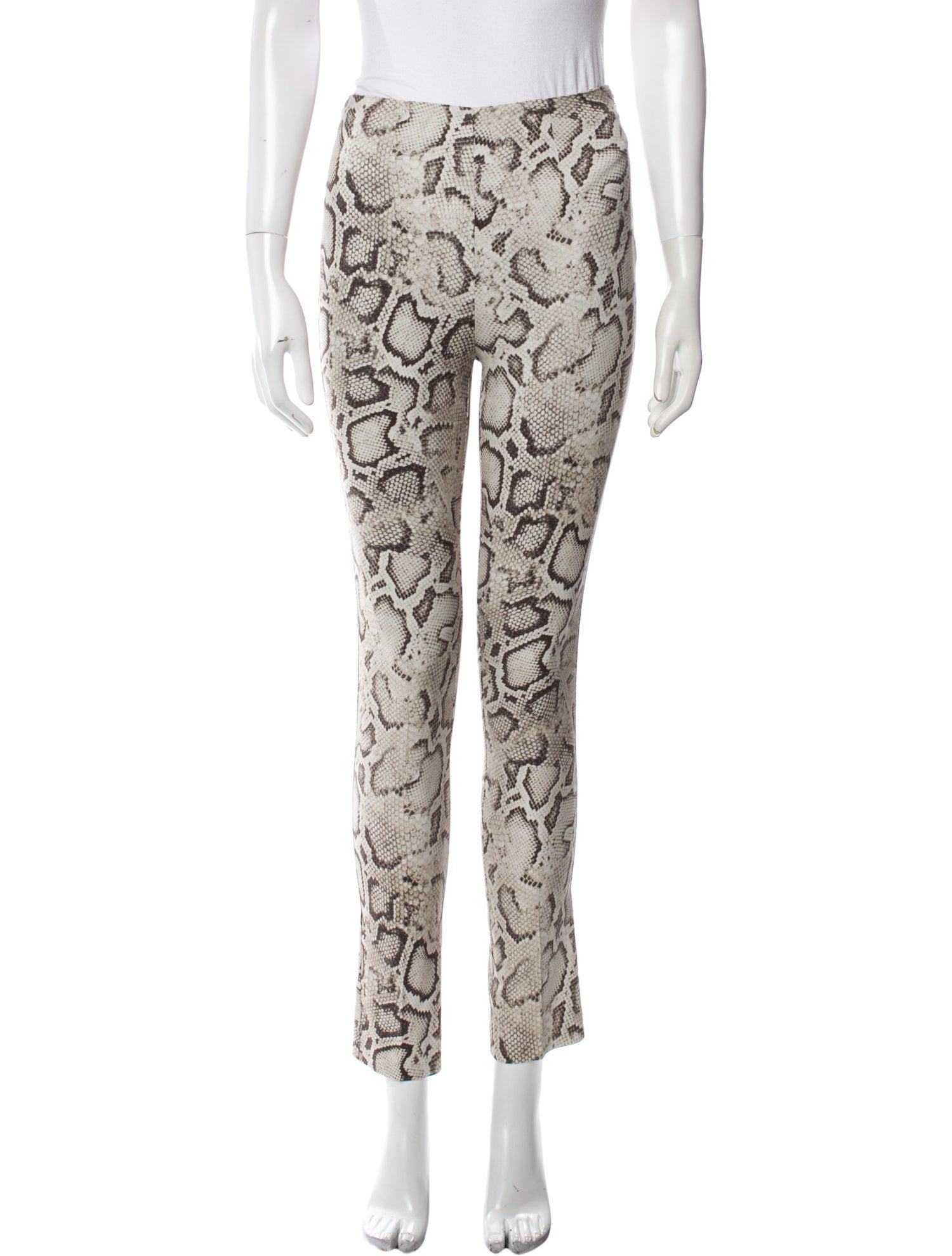 Pinko Paisley Print Skinny Leg Pants