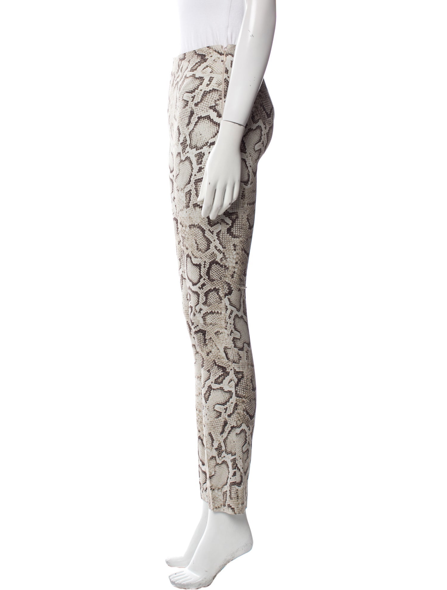 Pinko Paisley Print Skinny Leg Pants