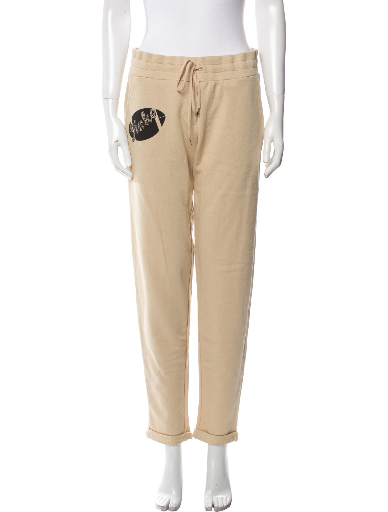 Pinko Crystal Embellishments Sweatpants