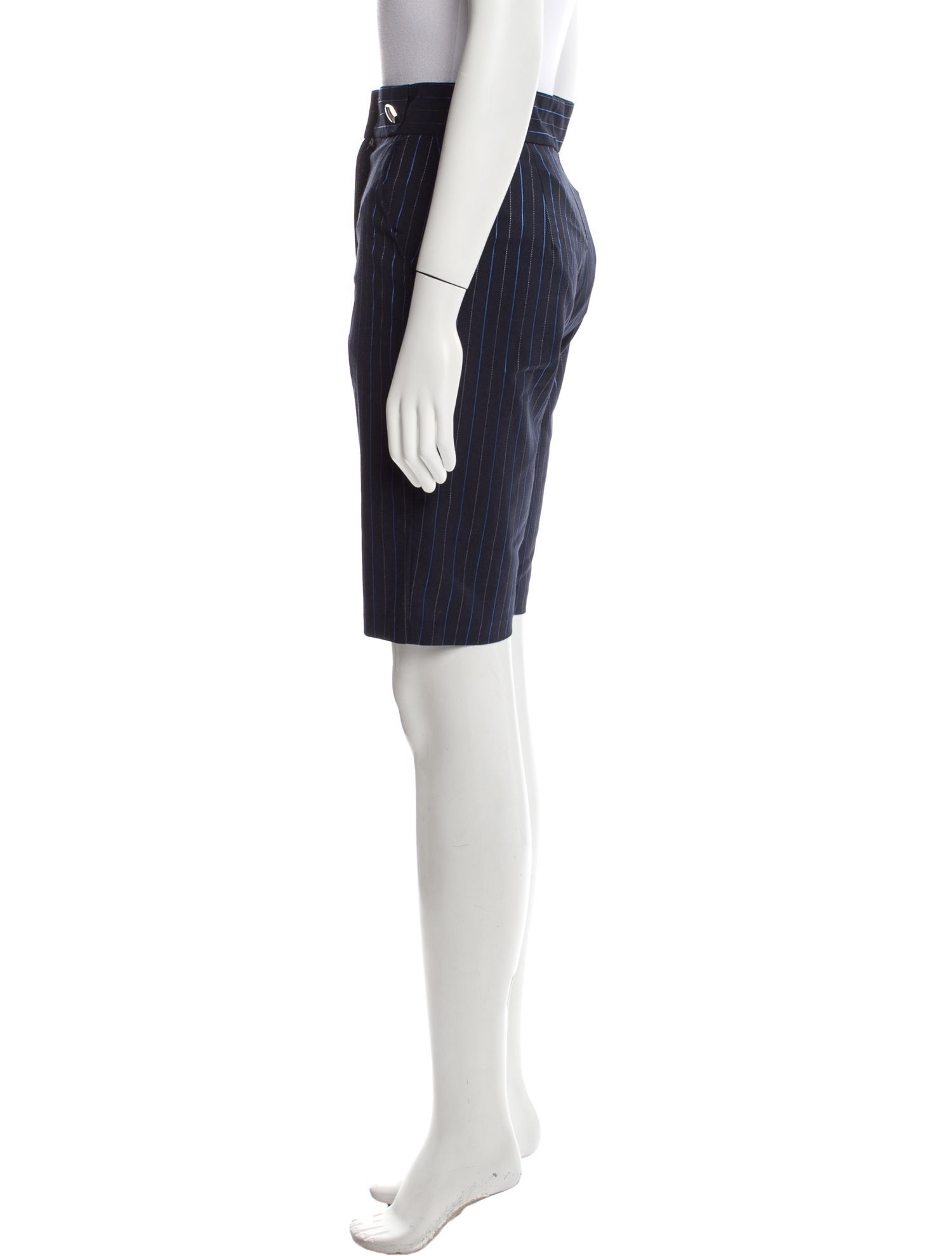 Pinko Striped Knee-Length Shorts