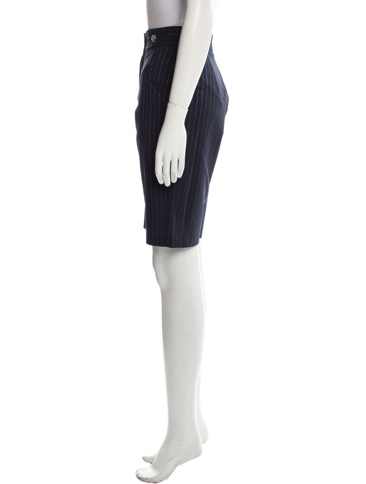 Pinko Striped Knee-Length Shorts