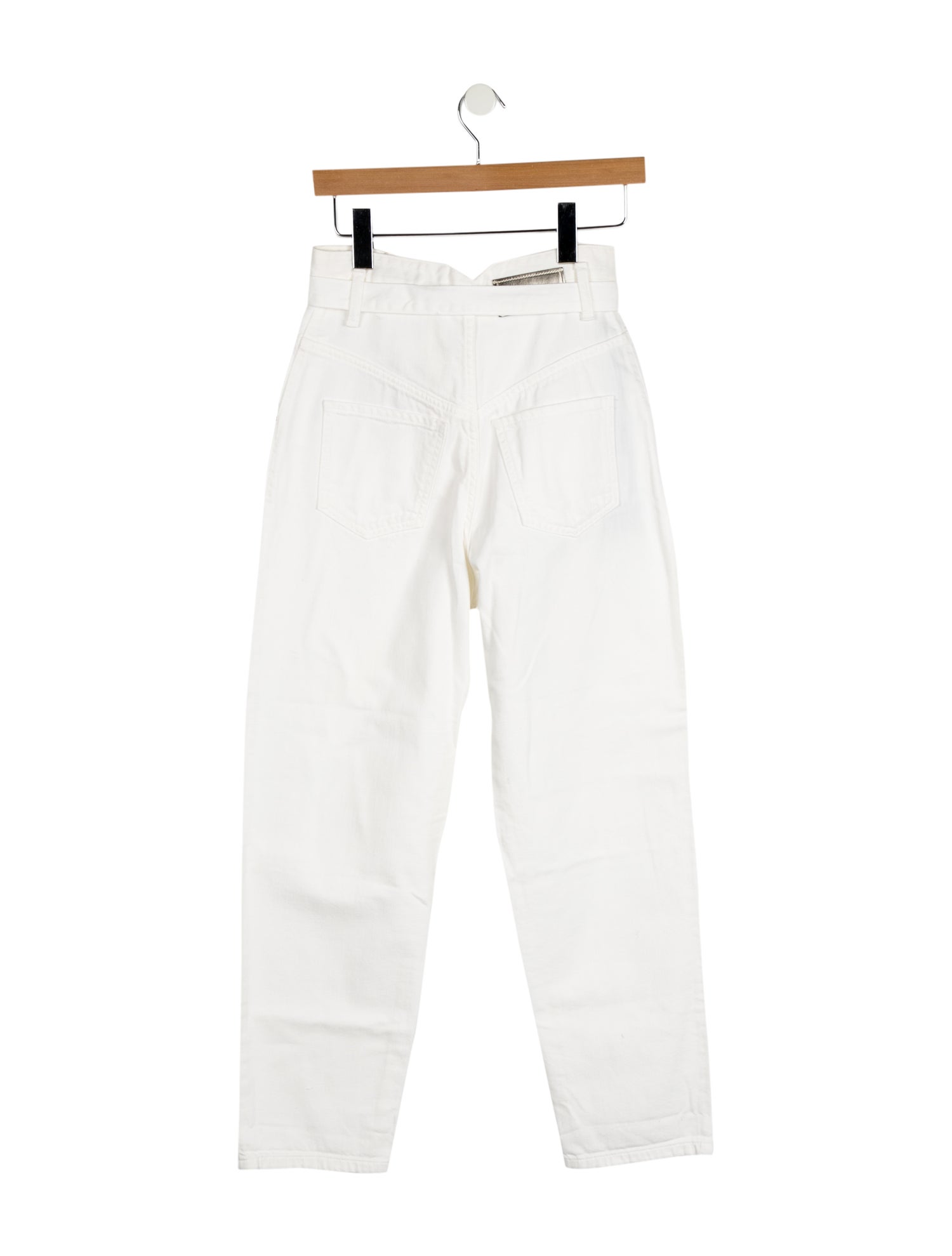 Pinko High-Rise Straight Leg Jeans