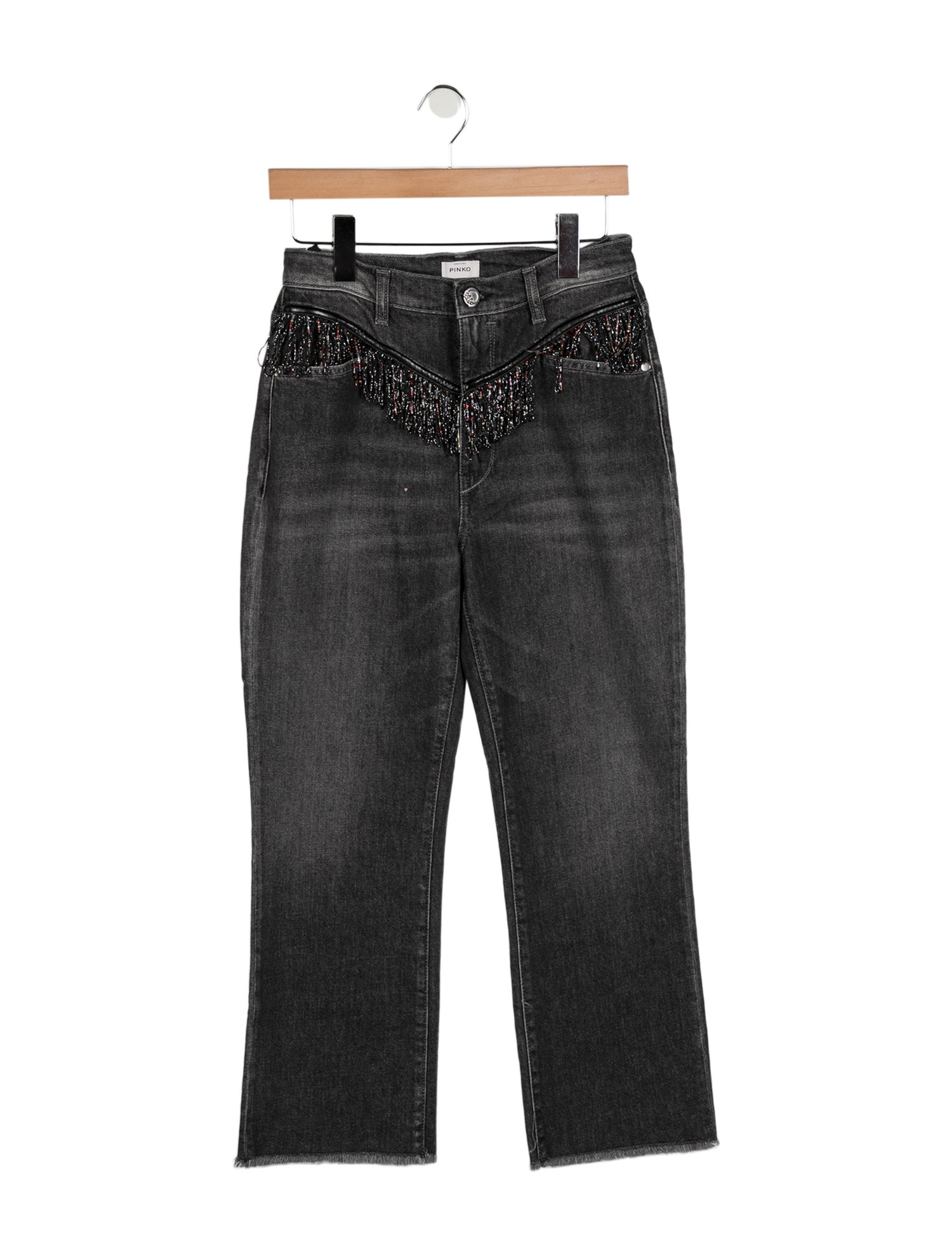 Pinko High-Rise Wide Leg Jeans w/ Tags