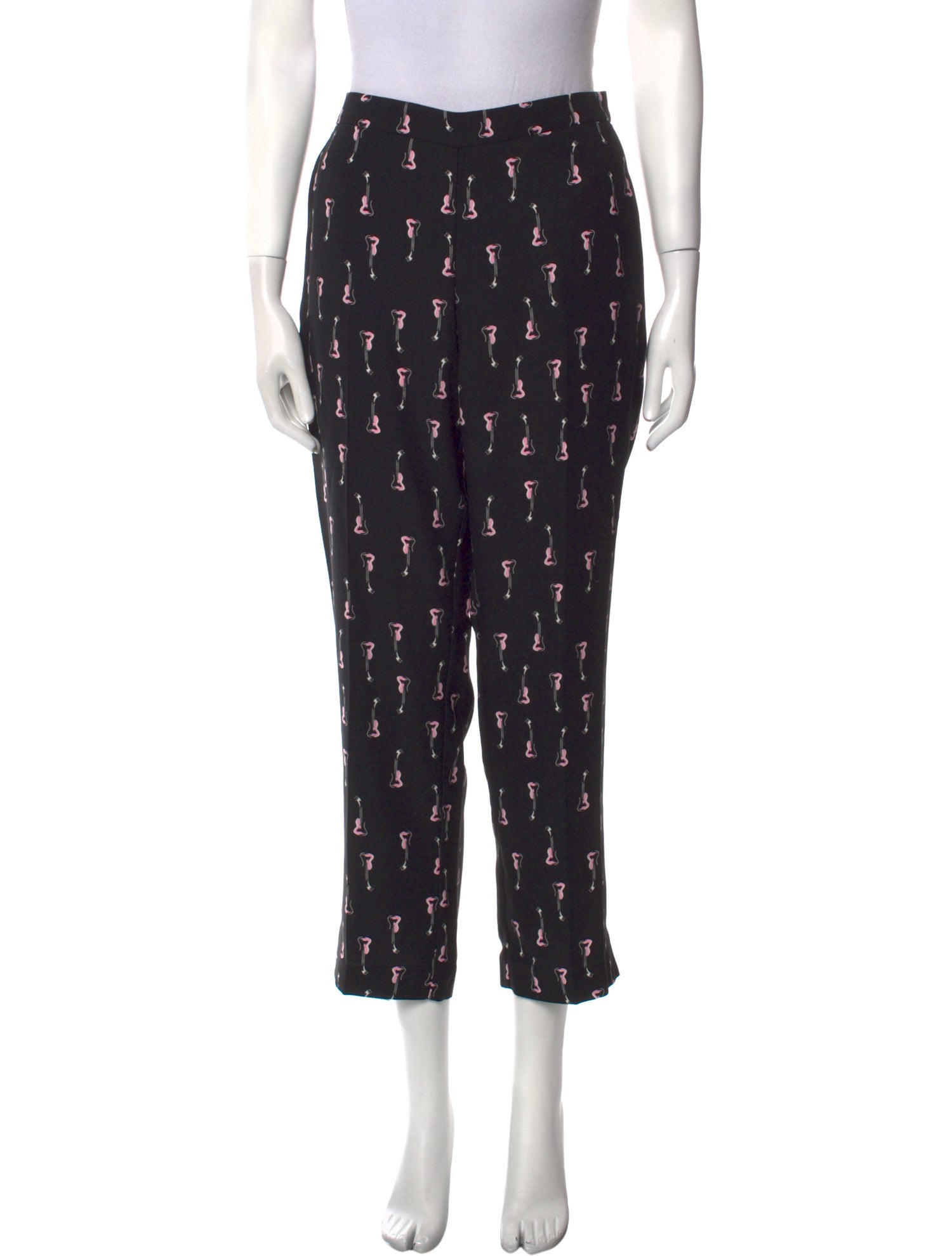 Pinko Printed Straight Leg Pants w/ Tags