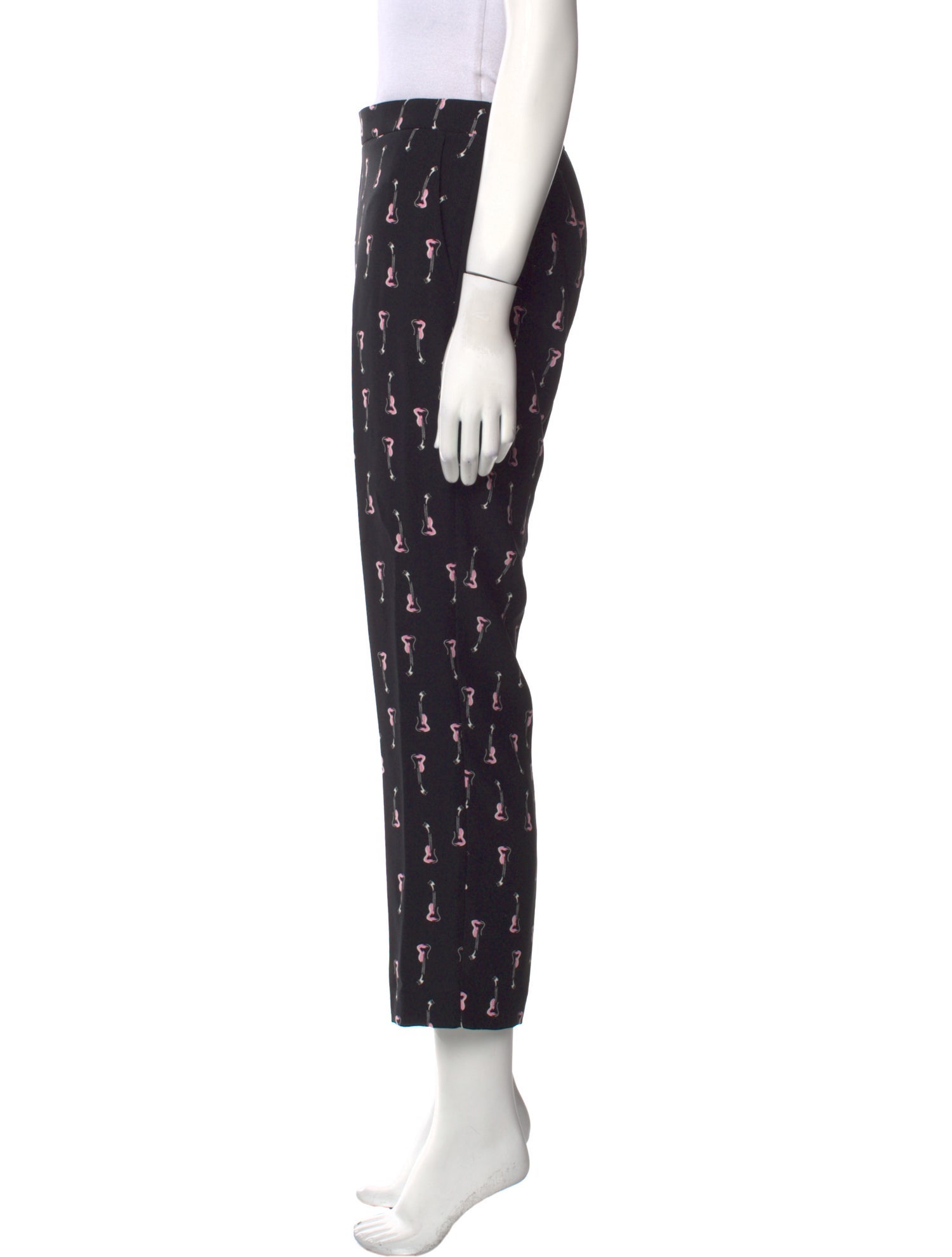 Pinko Printed Straight Leg Pants w/ Tags