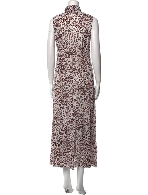 Pinko Animal Print Long Dress