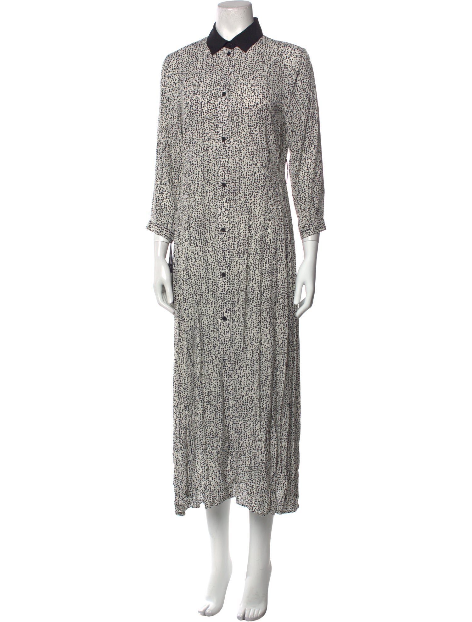 Pinko Printed Long Dress