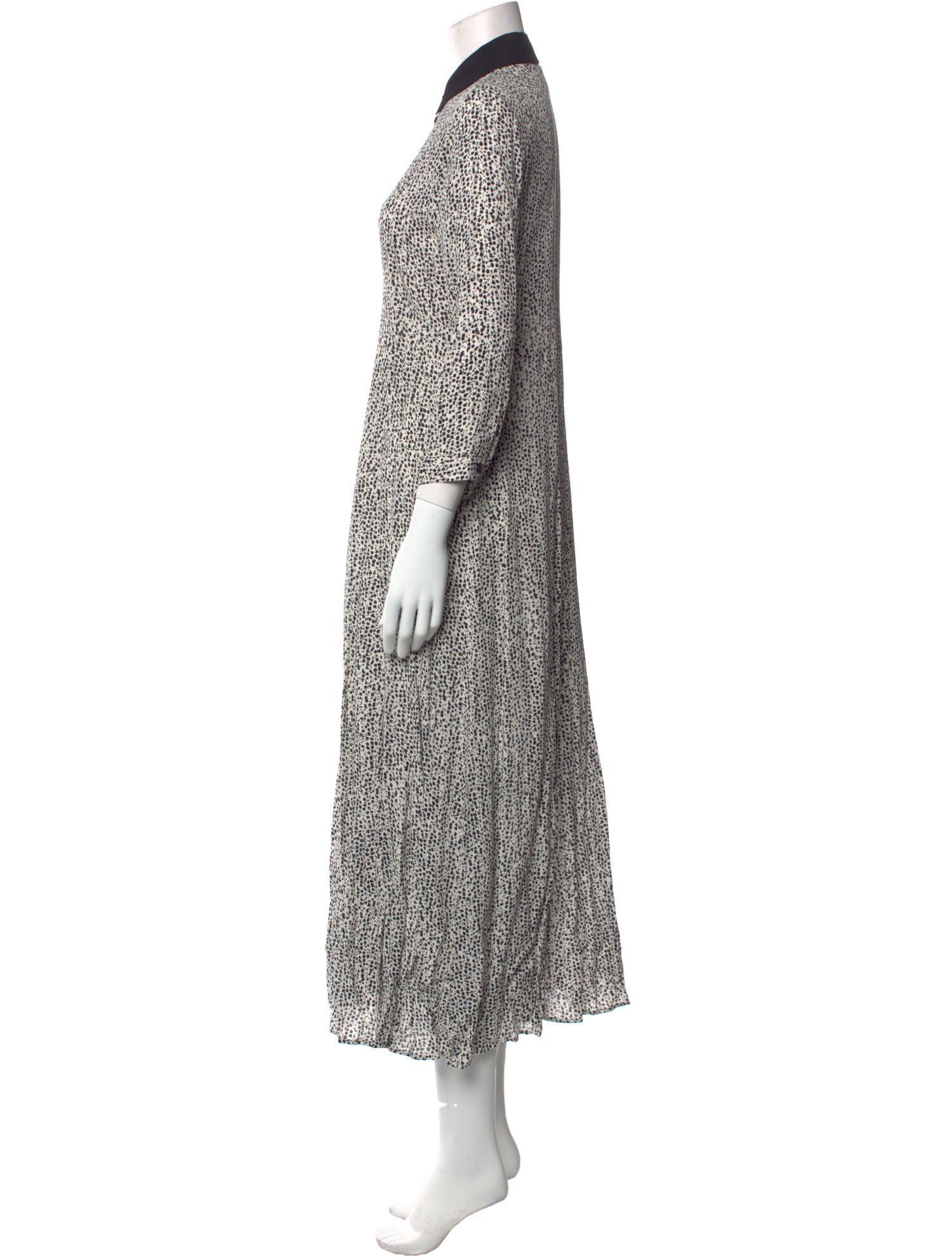 Pinko Printed Long Dress