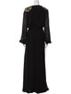 Pinko V-Neck Long Dress