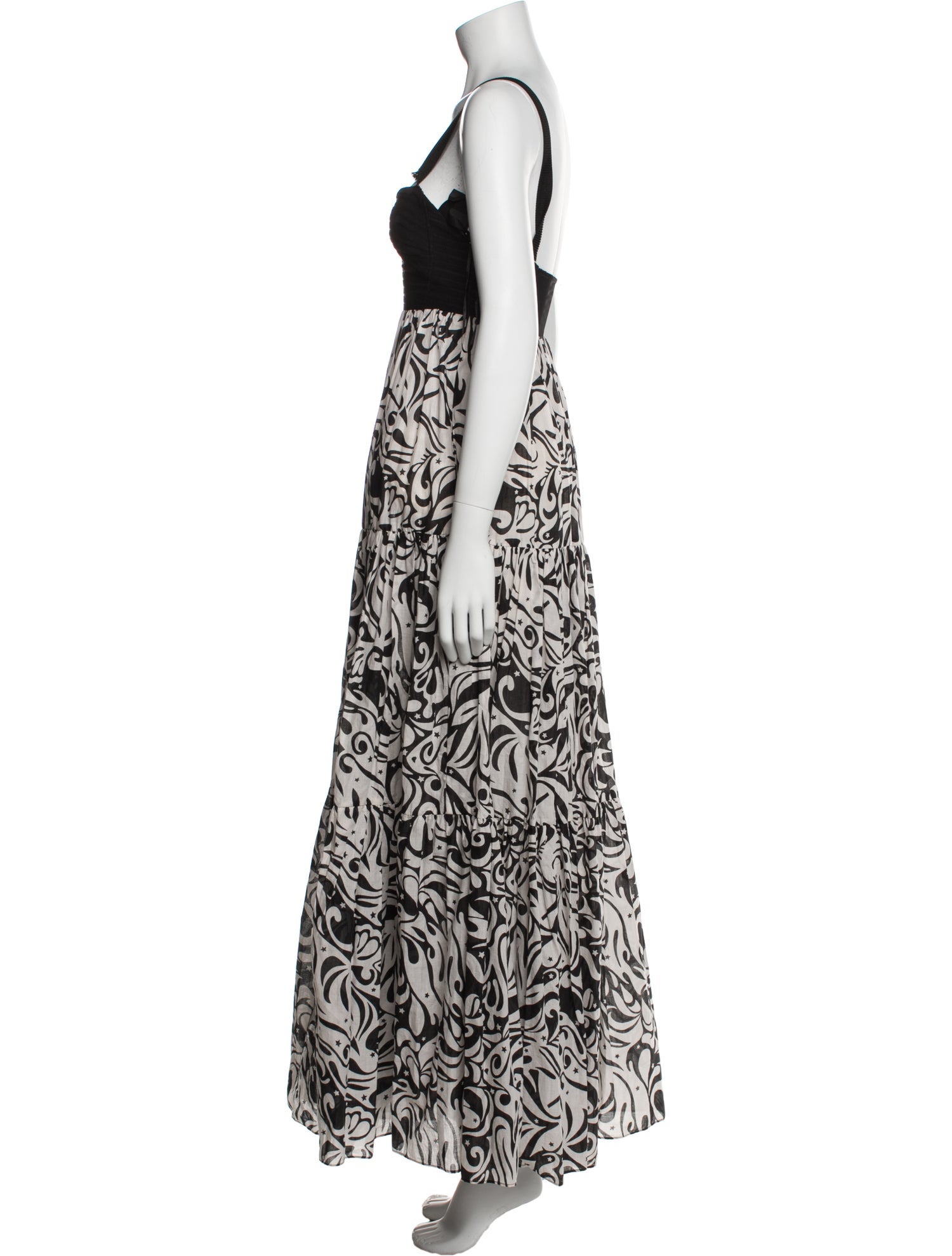 Pinko Printed Long Dress w/ Tags