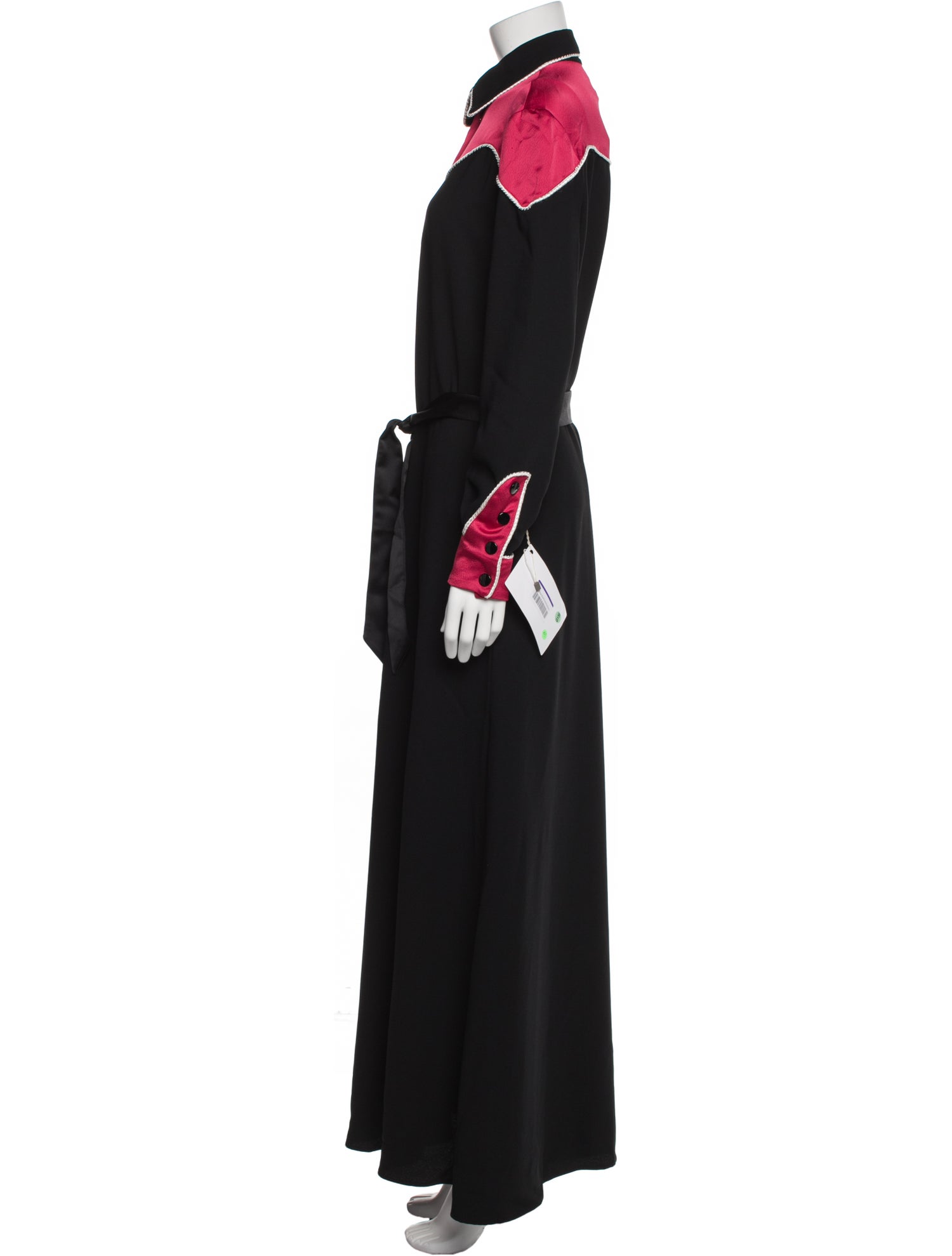 Pinko Satin Long Dress