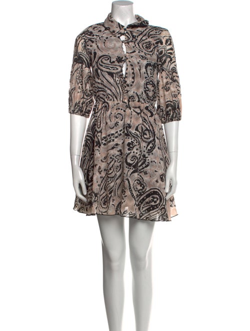 Pinko Printed Mini Dress