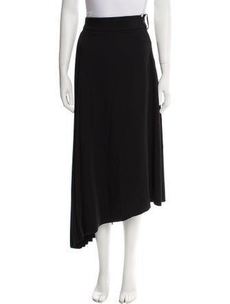 Pinko Pleated Accents Long Skirt