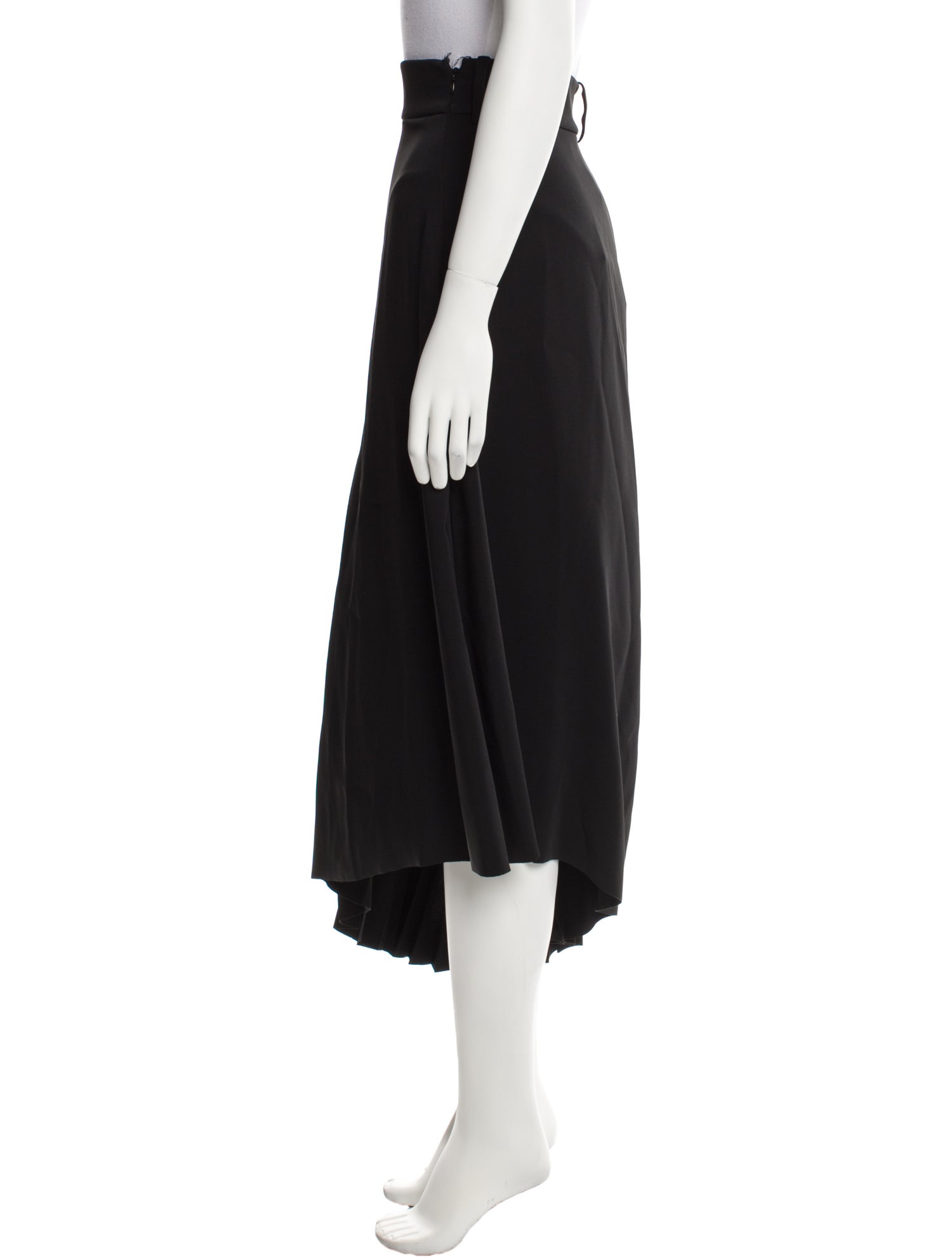 Pinko Pleated Accents Long Skirt