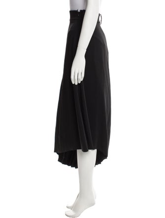 Pinko Pleated Accents Long Skirt