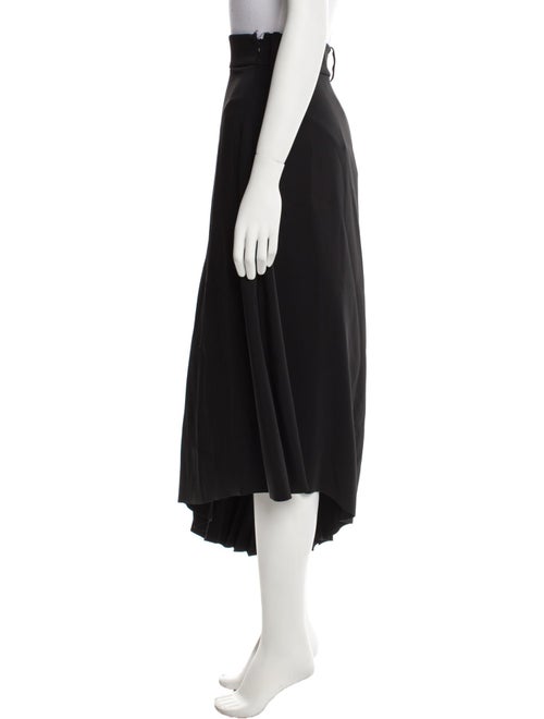 Pinko Pleated Accents Long Skirt