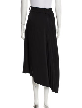Pinko Pleated Accents Long Skirt
