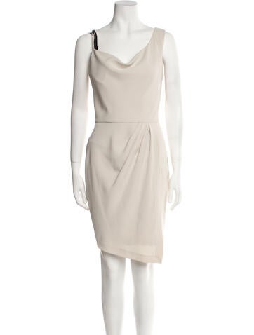 Pinko Dresses Cowl Neck Mini Dress XS