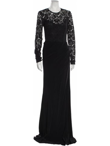 Pinko Dresses Crew Neck Long Dress XS