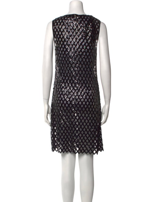 Pinko Crew Neck Mini Dress