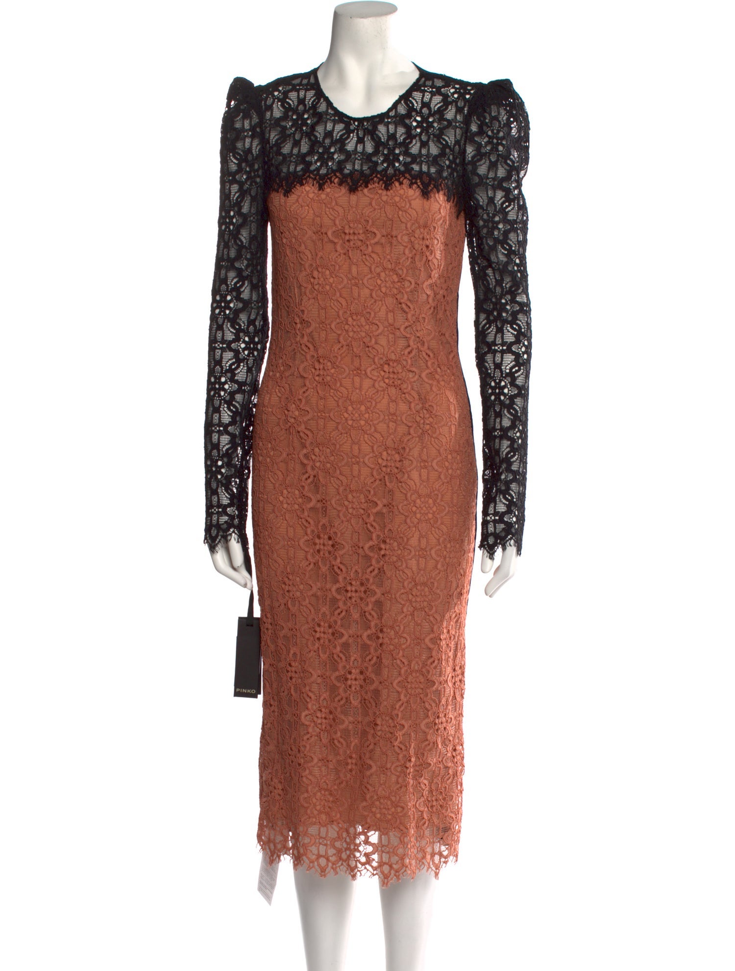 Pinko Crochet Midi Length Dress w/ Tags
