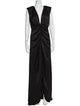 Pinko V-Neck Long Dress