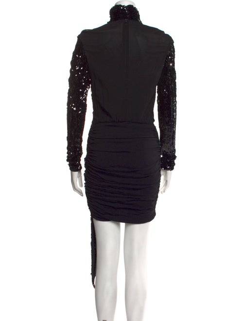 Pinko Mock Neck Midi Length Dress