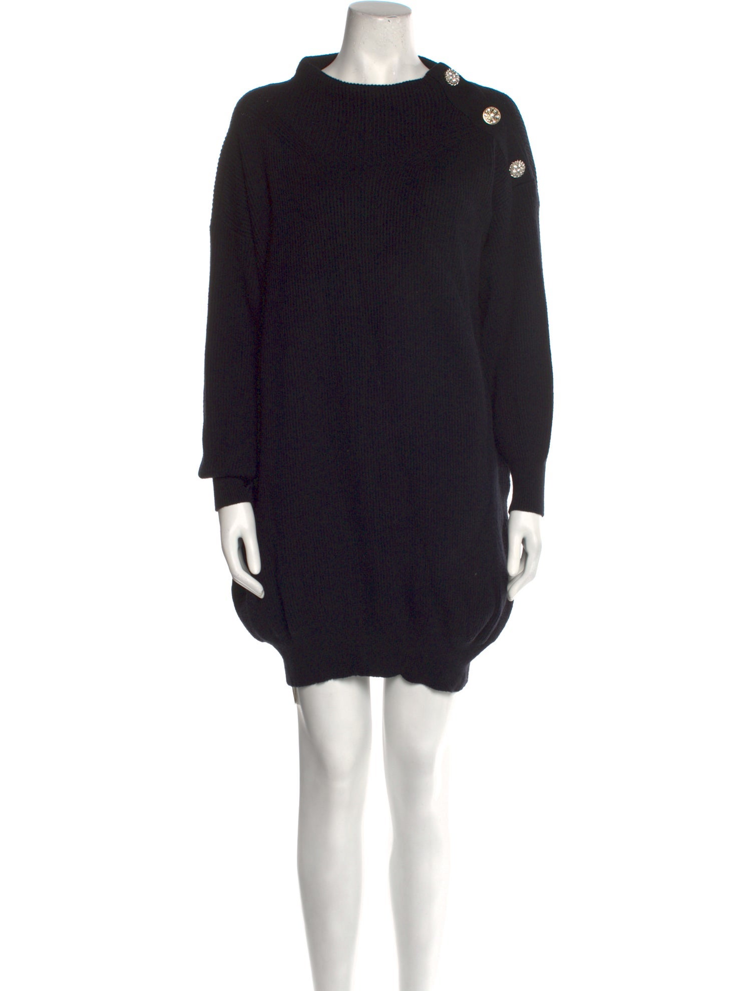 Pinko Mock Neck Mini Dress