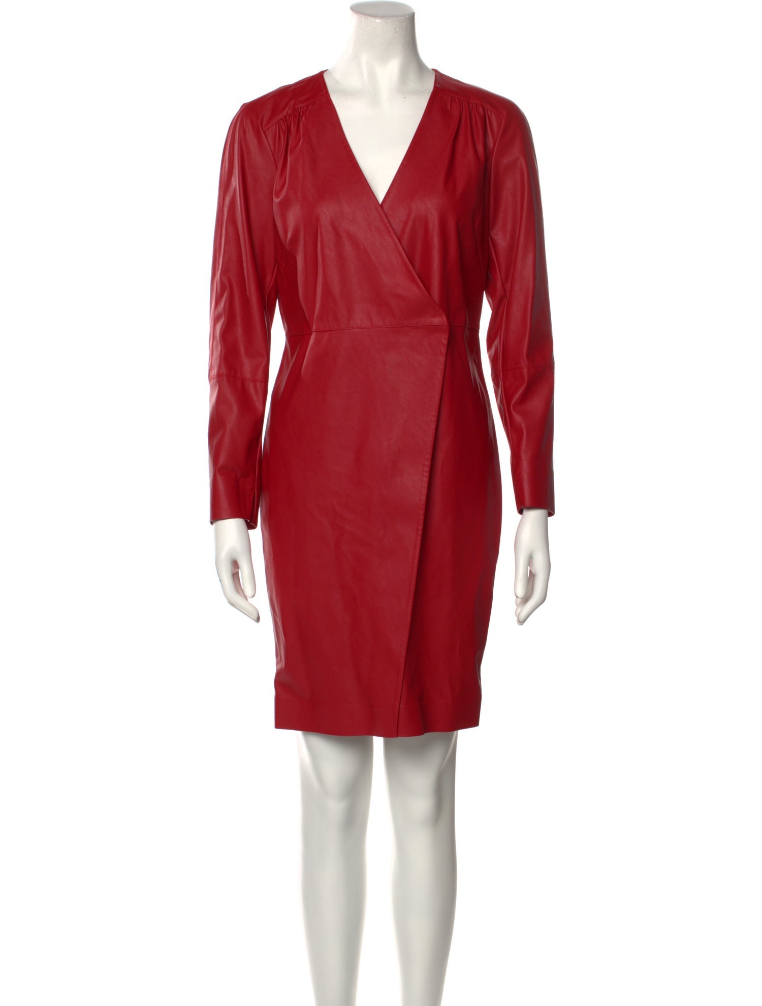 Pinko V-Neck Mini Dress