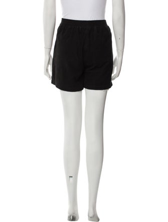 Pinko Goat Leather Mini Shorts