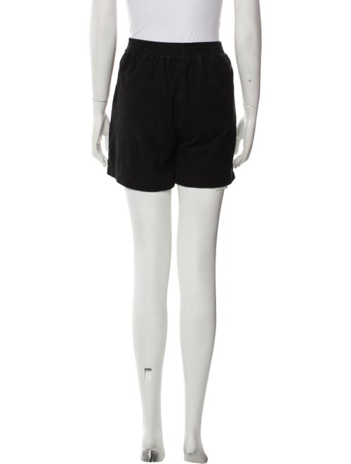 Pinko Goat Leather Mini Shorts