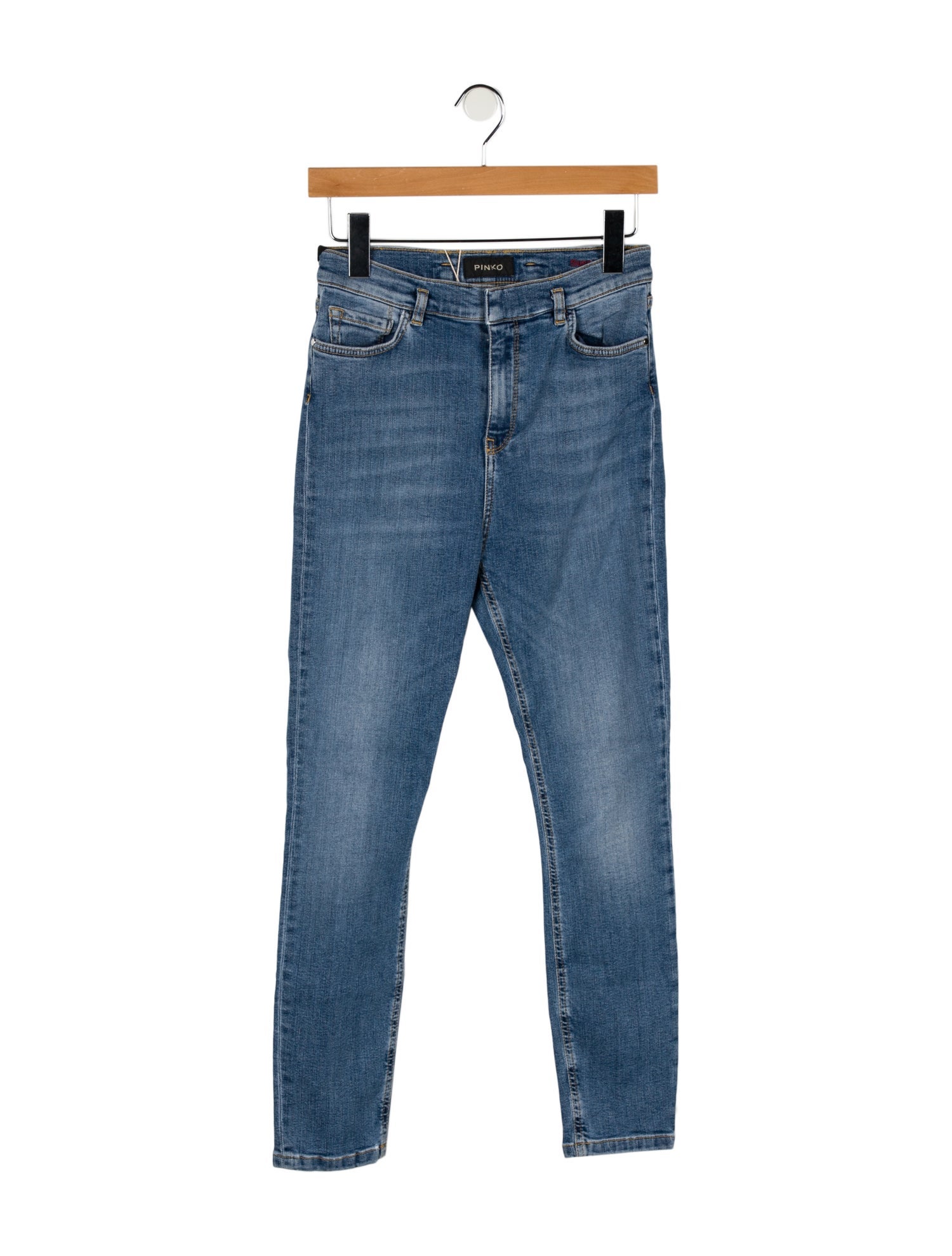 Pinko High-Rise Skinny Leg Jeans