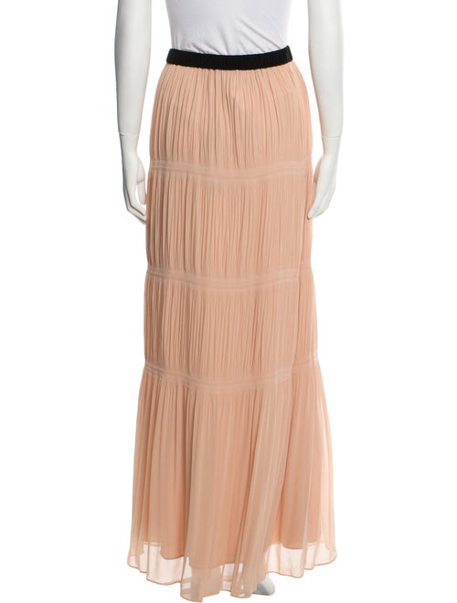 Pinko Colorblock Pattern Long Skirt