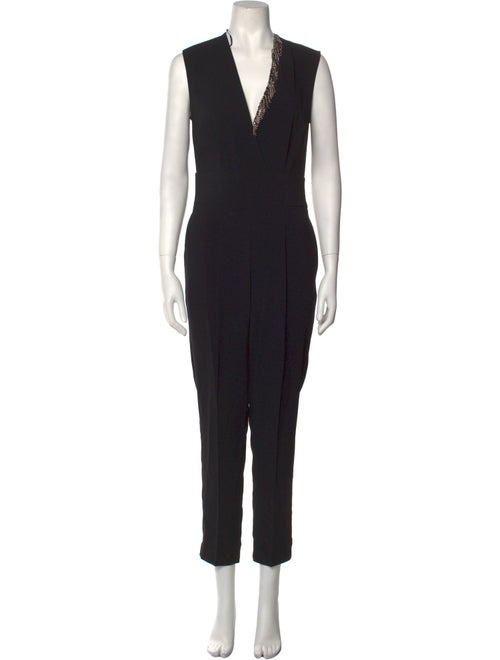 Pinko Plunge Neckline Jumpsuit