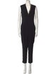 Pinko Plunge Neckline Jumpsuit
