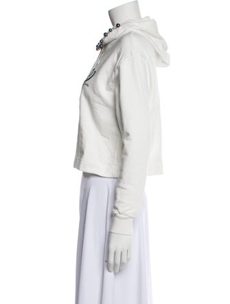 Pinko Graphic Print Crew Neck Sweatshirt