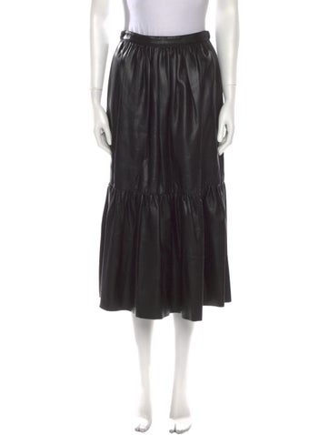 Pinko Skirts Pleated Accents Midi Length Skirt Us4, It40 | S