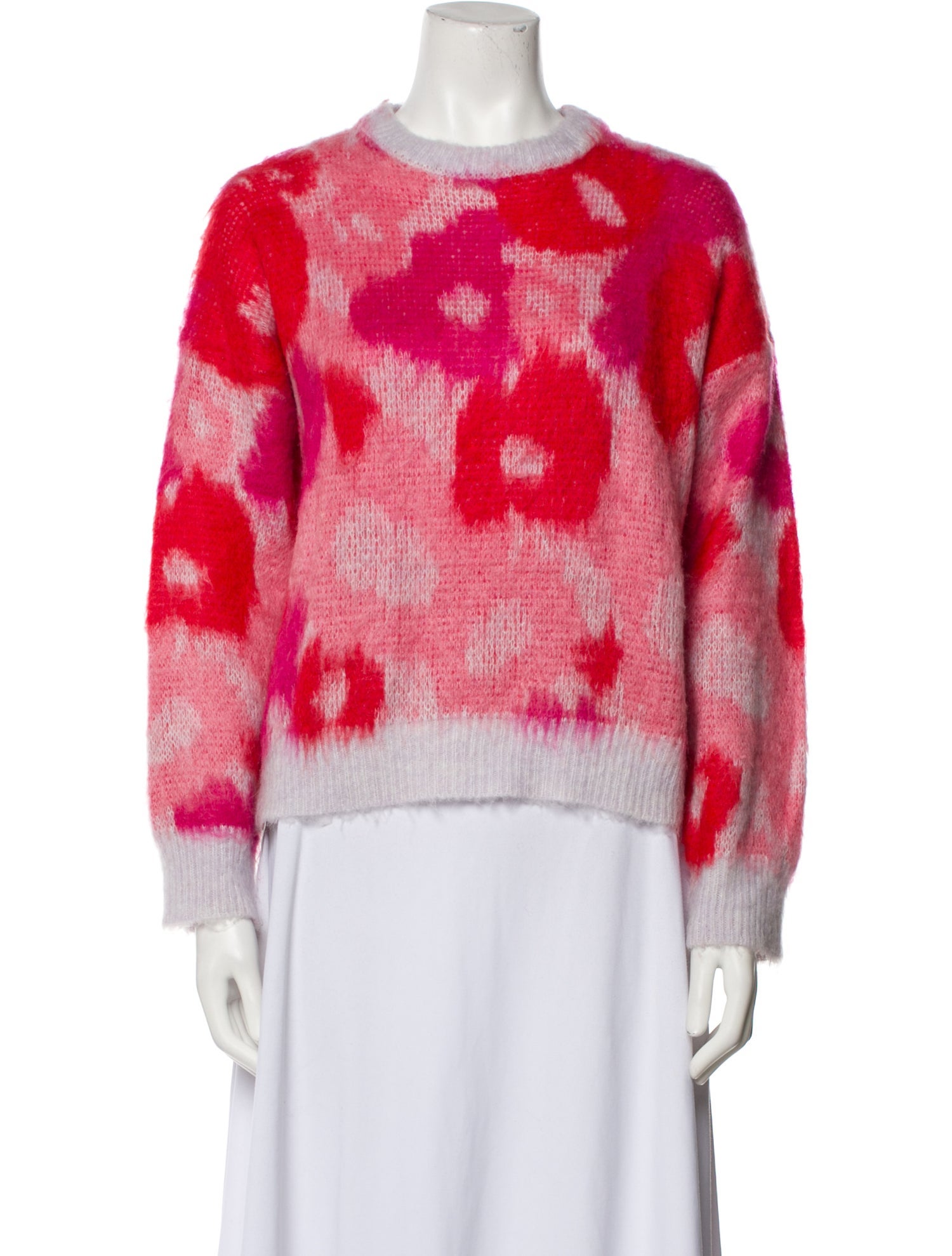 Pinko Printed Crew Neck Sweater