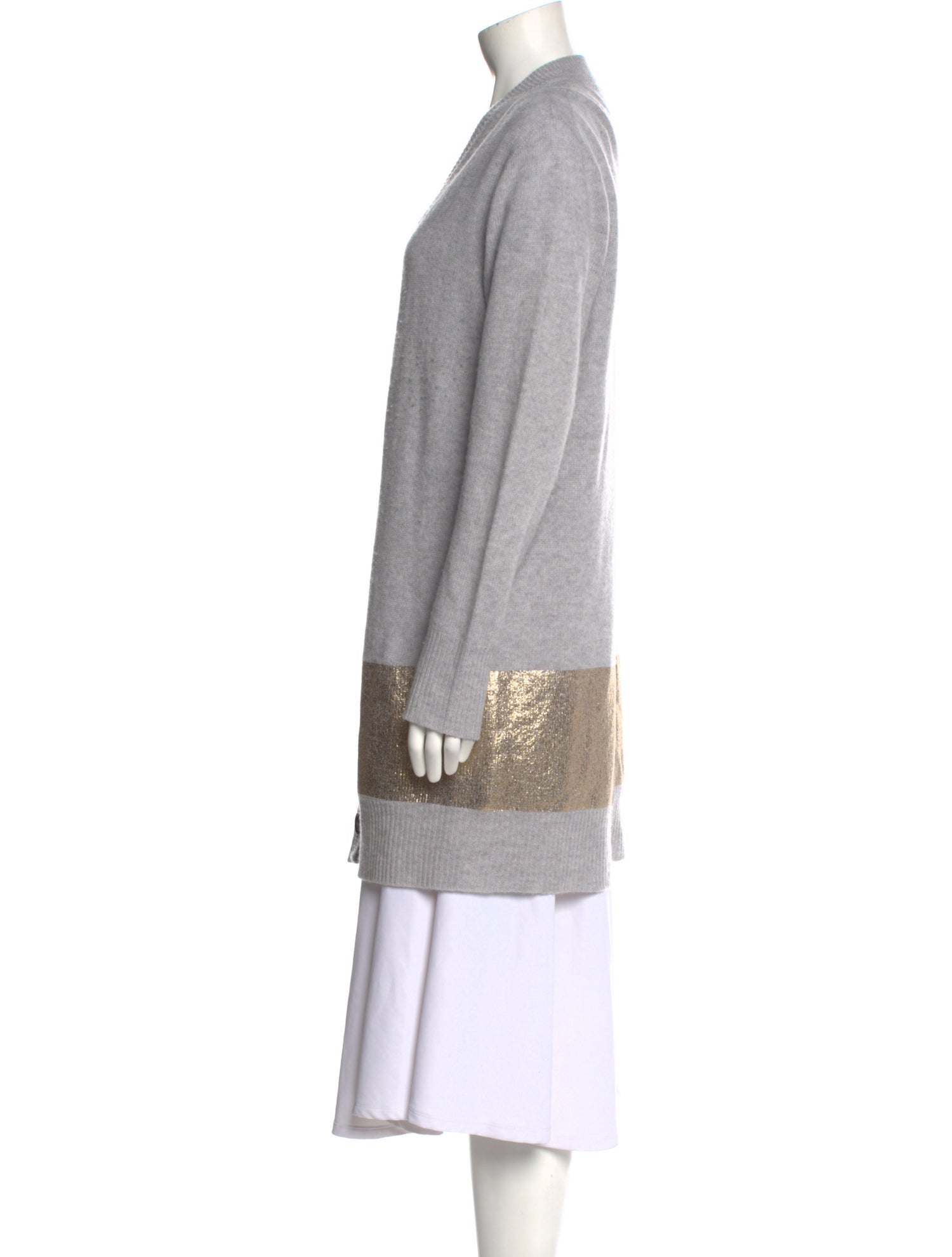 Pinko Virgin Wool V-Neck Sweater