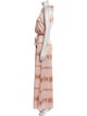 Pinko Tie-Dye Print Long Dress