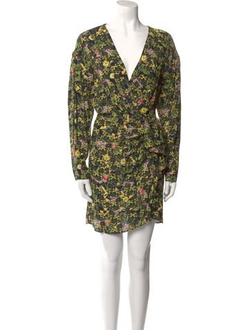 Pinko Dresses Floral Print Mini Dress XS