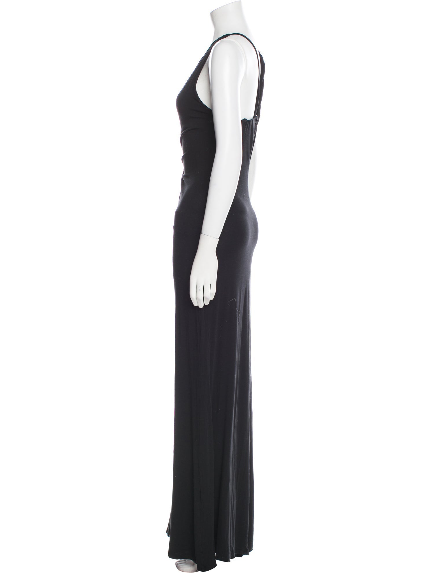 Pinko V-Neck Long Dress